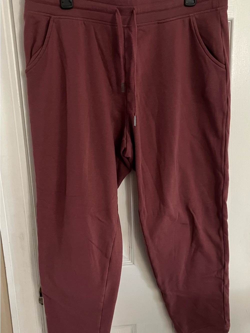 Women’s Plum Jogger Sweatpants - Casual Drawstring Pants